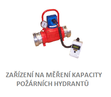 Zařízení na měření kapacity požárních hydrantů